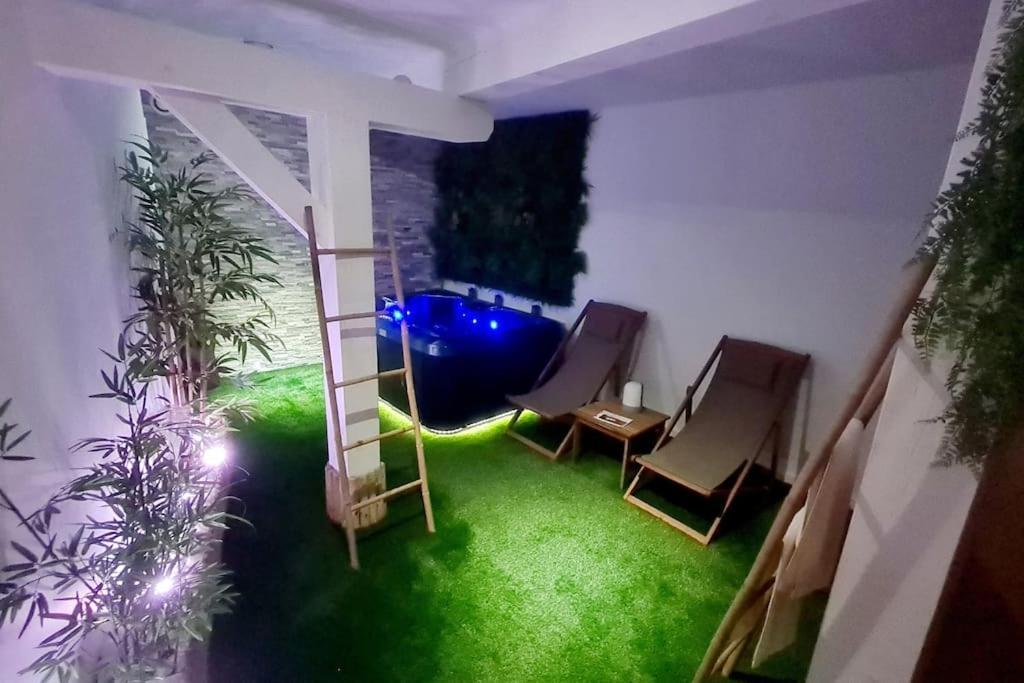 La Casa Cosy Love, Avec Jacuzzi Et Sauna Prives Palau-del-Vidre Eksteriør bilde